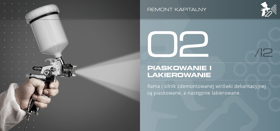 Piaskowanie i lakierowanie