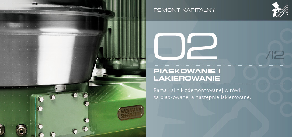 Piaskowanie i lakierowanie