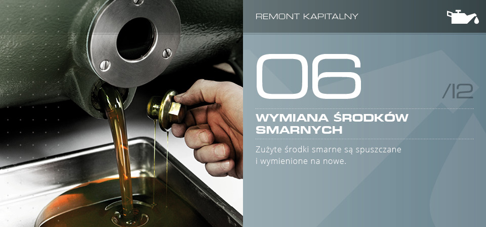 Wymiana środków smarnych