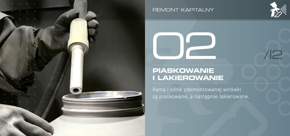 Piaskowanie i lakierowanie