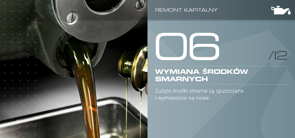 Wymiana środków smarnych